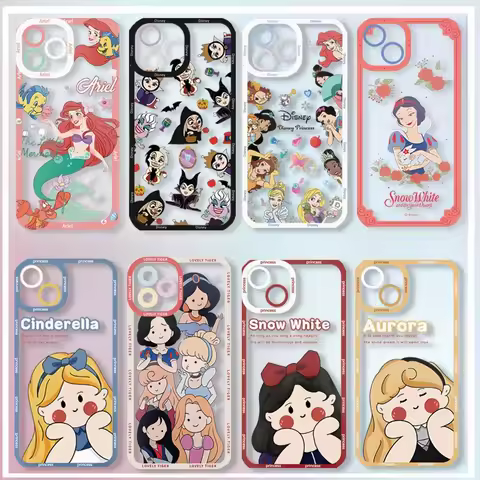Case For Samsung Galaxy S25 Ultra S24 S23 S22 S21 S20 Plus S24FE FE A56 A55 A54 A36 A16 A15 A26 A24 A06 cover Cute Princess