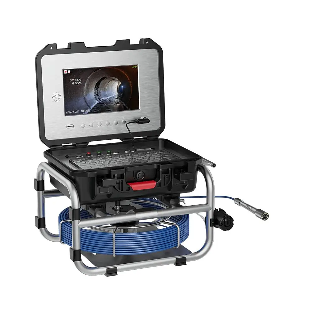 

Industrial Pipeline Inspection 60M Cable 512HZ Locator DVR Endoscope