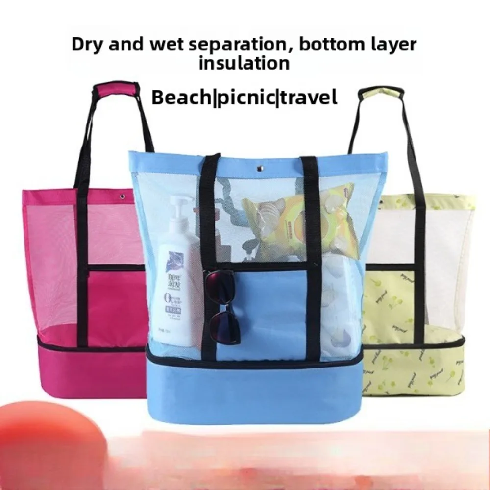 1pc Multifunctional Thermal Cooler Bag for Picnic Camping Beach Portable Lunch Ice Storage Tote for Outdoor Daily Travel view 2