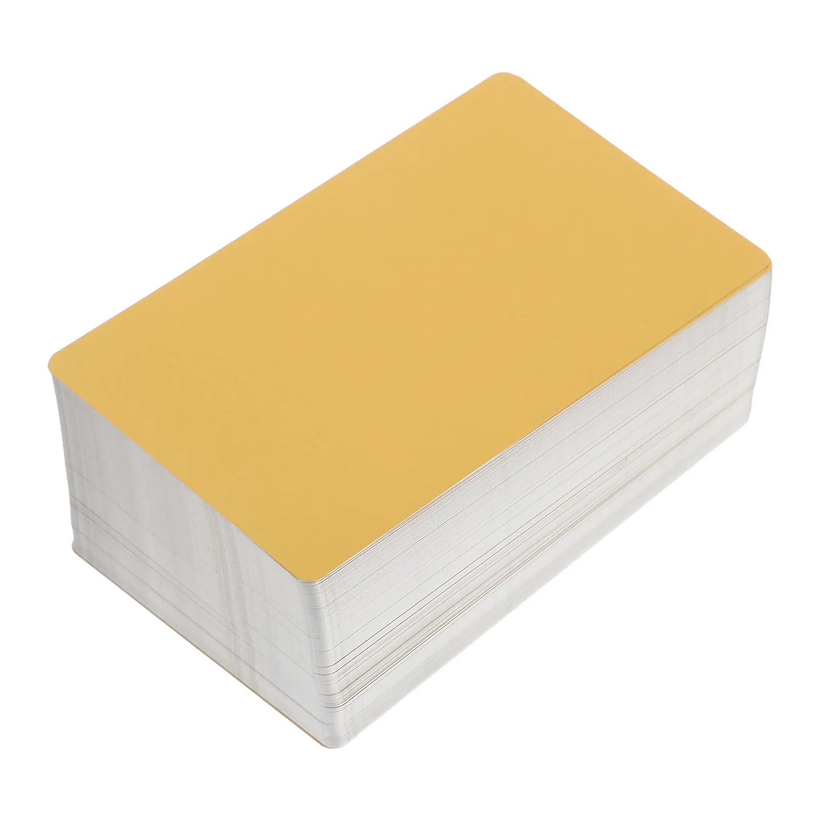 

200Pcs Metal Business Card Blanks Aluminum Alloy Laser Engraving Sheets Portable Ultrathin for Custom Name Cards Visiting Cards