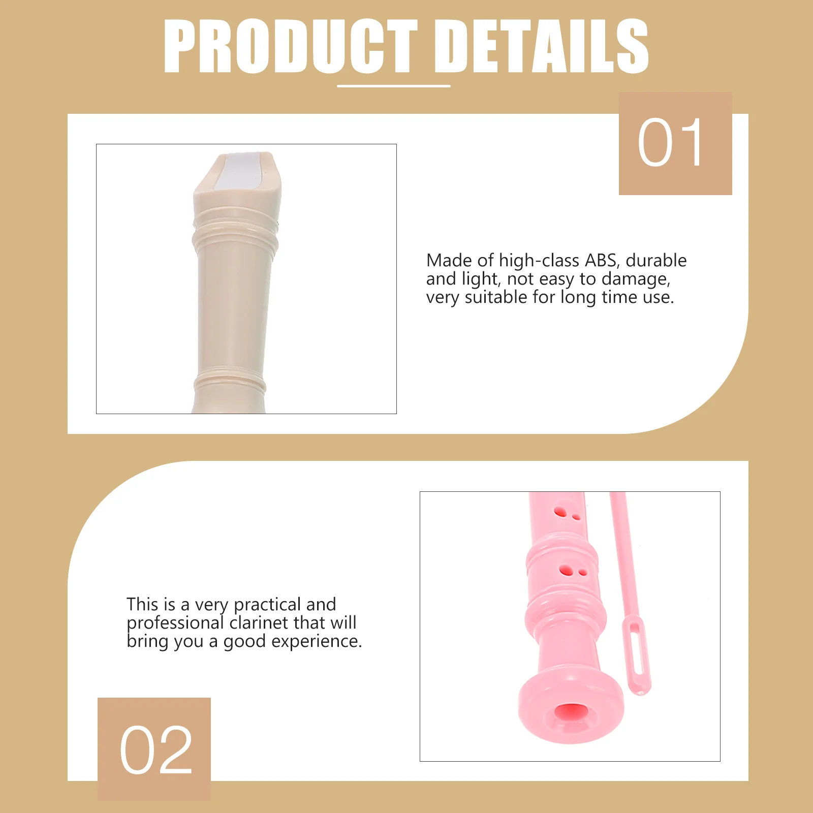 

3 Sets Beginner of Recorder Kids Musical Instruments Training Toys Kids' Major Child