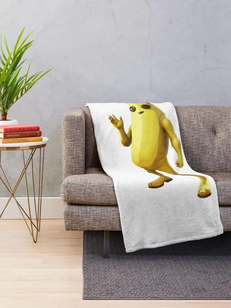 Banana Peely Gaming Character Throw Blanket christmas gifts Sleeping Bag Sofa Quilt Soft Plaid Blankets