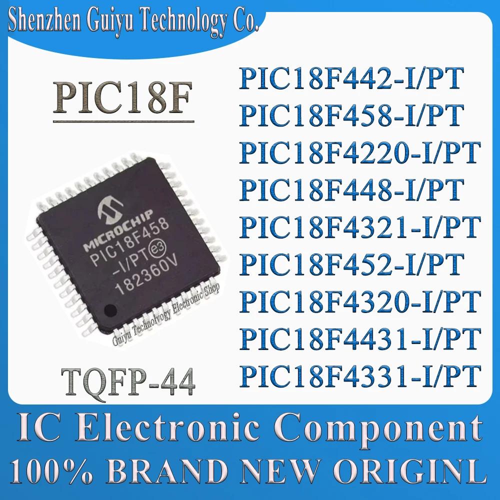 

PIC18F4331-I/PT PIC18F458-I PIC18F4220-I PIC18F448-I PIC18F4321-I PIC18F452-I PIC18F4320-I PIC18F4431-I PIC18F442-I IC MCU Chip