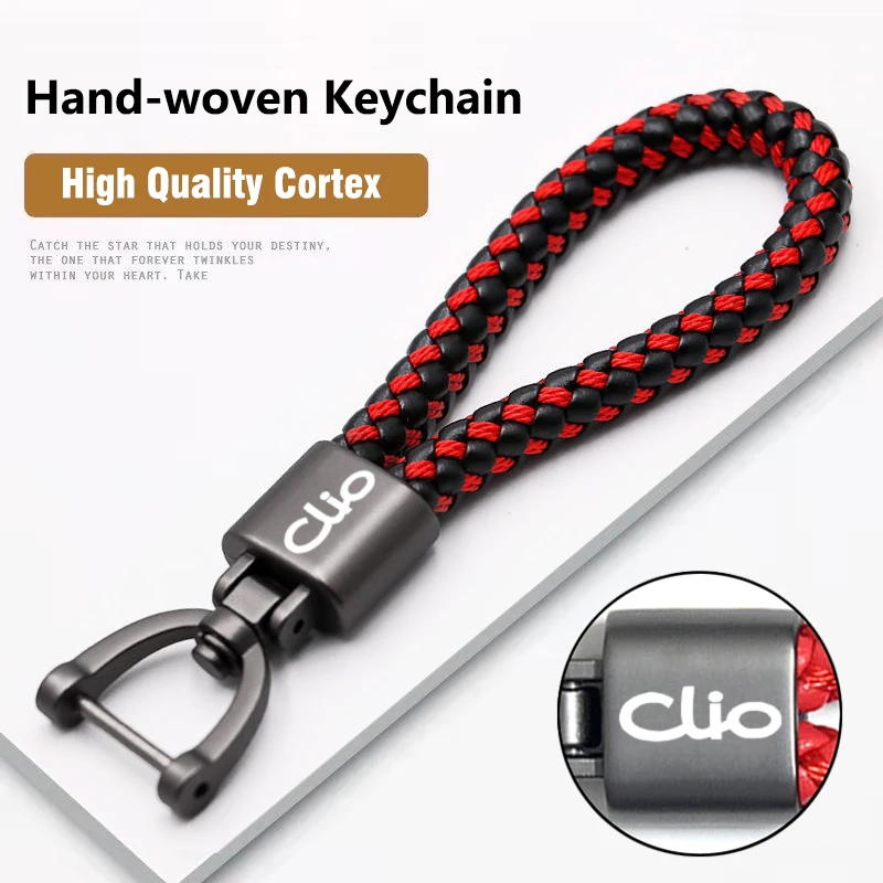 For Renault Clio 2 4 Car trinket Car accessories Key Keyring Metal Car Key For Renault Clio 2 4 Car Accessories