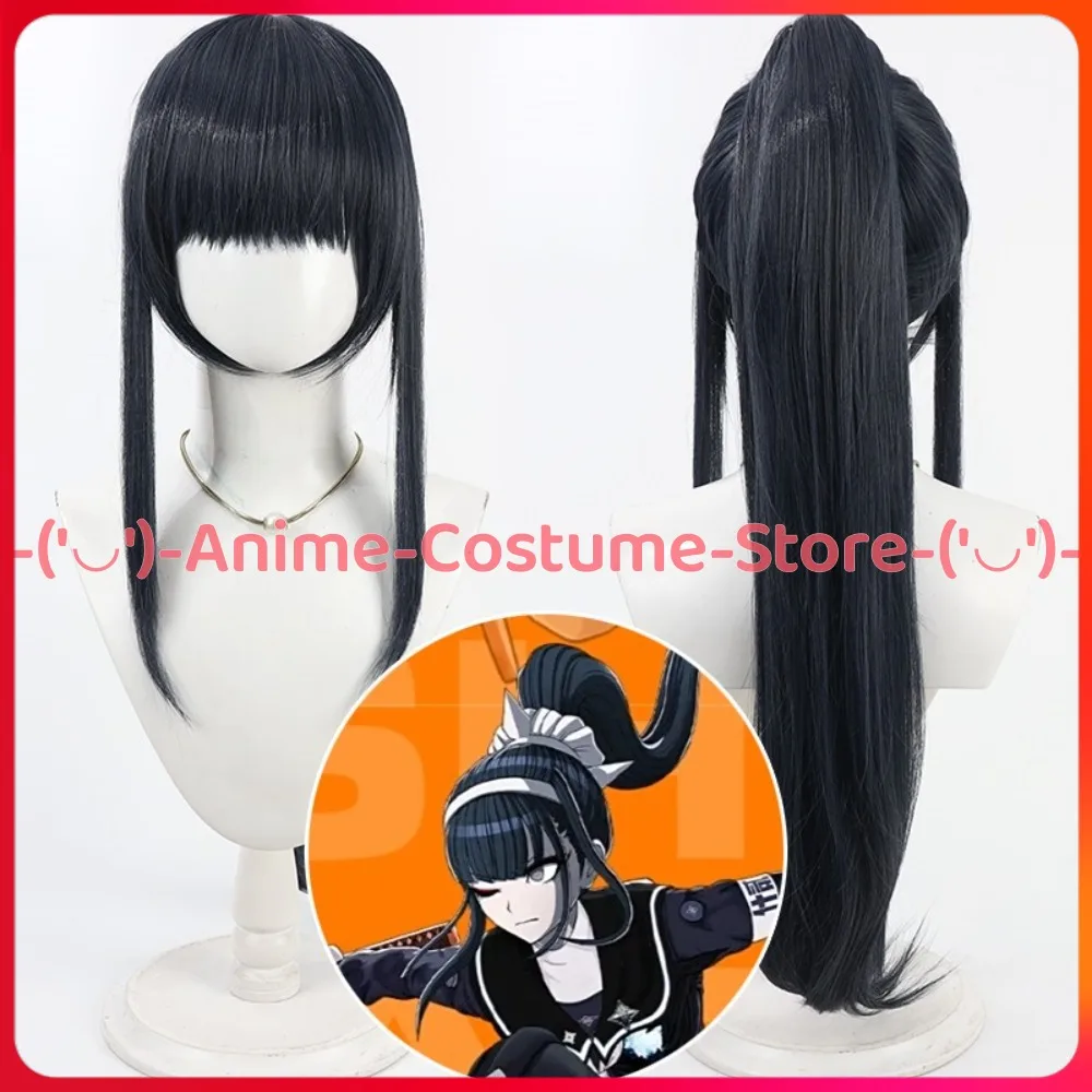 

Hundred Line Last Defense Academy Kyouchou Kyoushika Cosplay Wig Ponytail Anime Character Halloween Carnival Party Costume Wigs