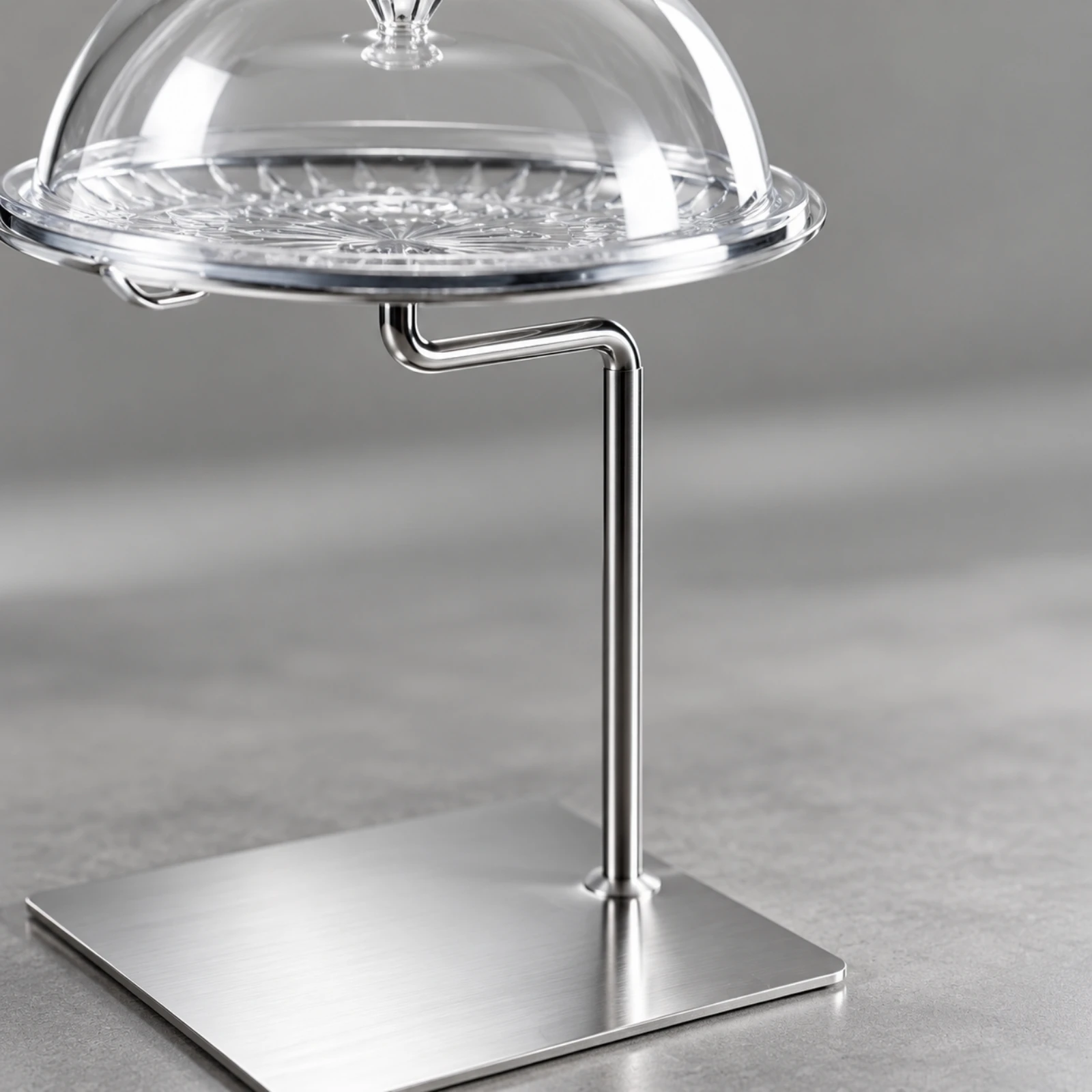 Freestanding Food-Tasting Display Stand Stable Food Sample Display Stand Space-Saving Eye-Catching for Café, Market