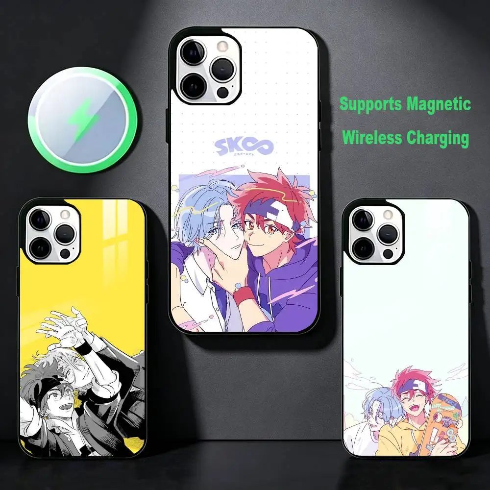 SK8 the Infinity-Y Anime  Phone Case For iPhone 17,16,15,14,13,12,Plus,Pro,Max For Magsafe Magnetic Wireless Charge