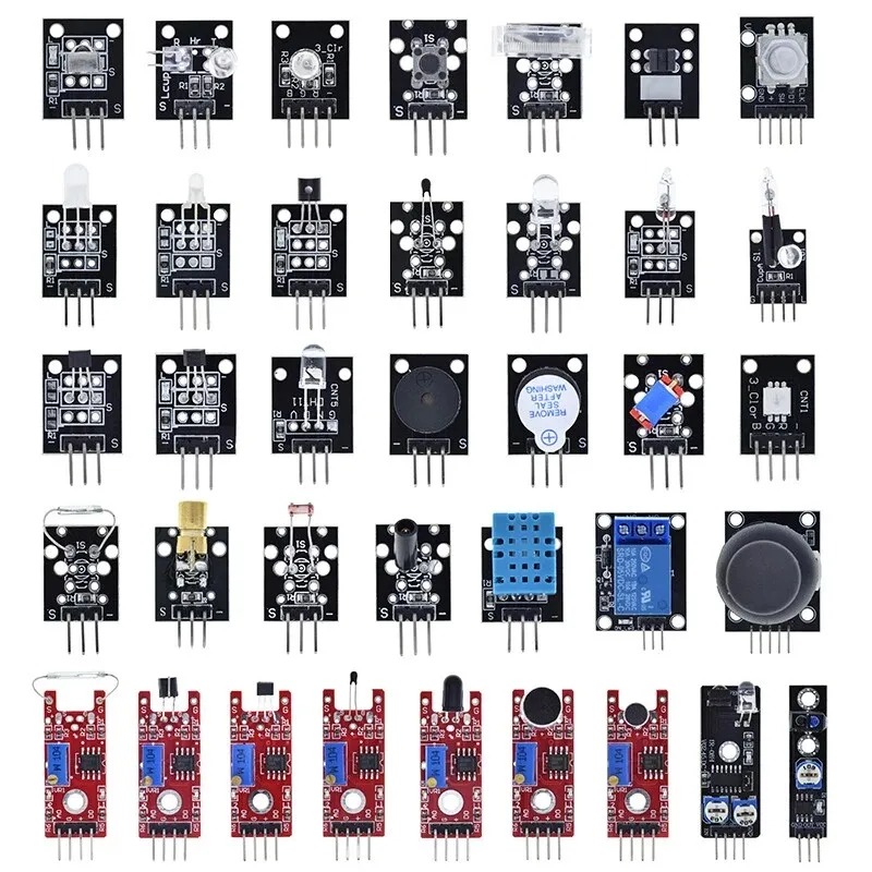 37/45 Sensor Kits for Raspberry Pi UNO R3 Compatibility