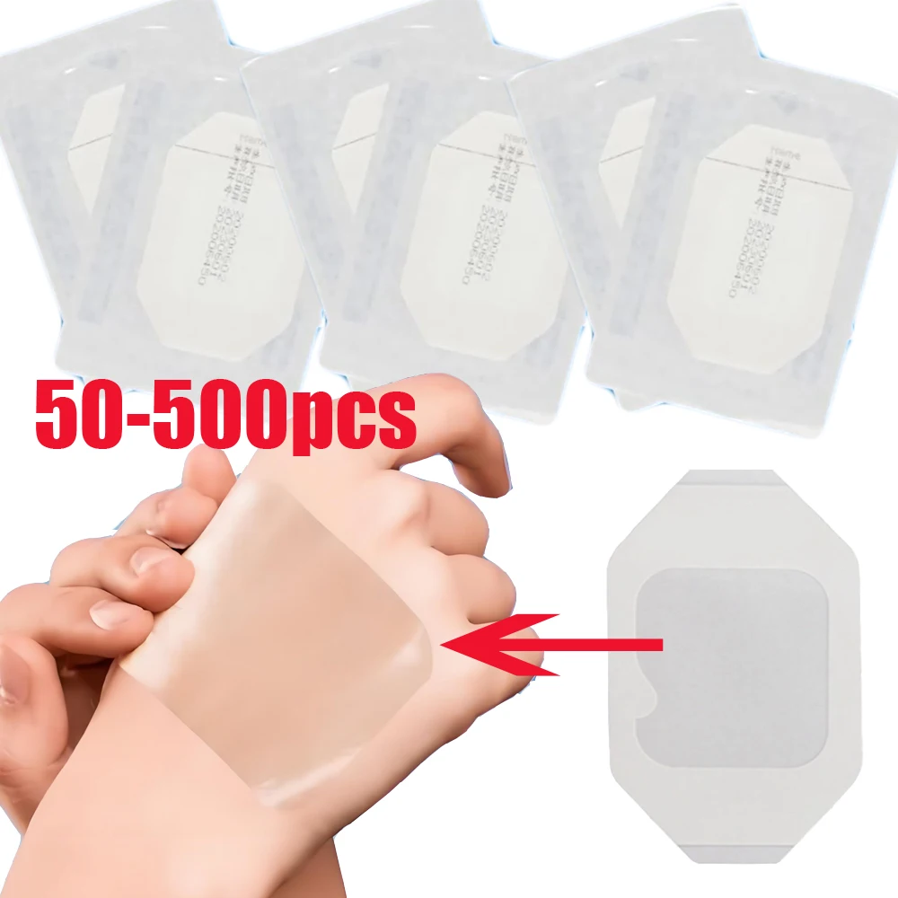 

50-500pcs Shower Shield Dressing Waterproof Wound Bandage Adhesive Patches Post Surgical Tattoo Transparent Film