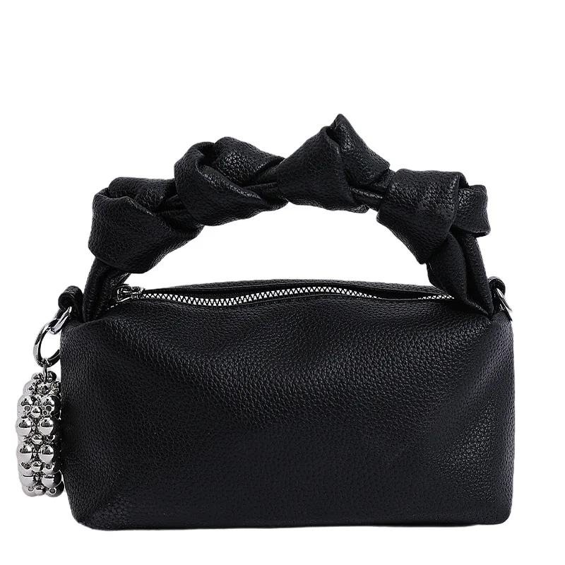 แฟชั่นสไตล์เกาหลีกระเป๋าถือหนัง PU 2025 ผู้หญิงทุกวัน Casual Tote กระเป๋าอเนกประสงค์กระเป๋าสะพายไหล่เดี่ยว Niche Design กระเป๋า