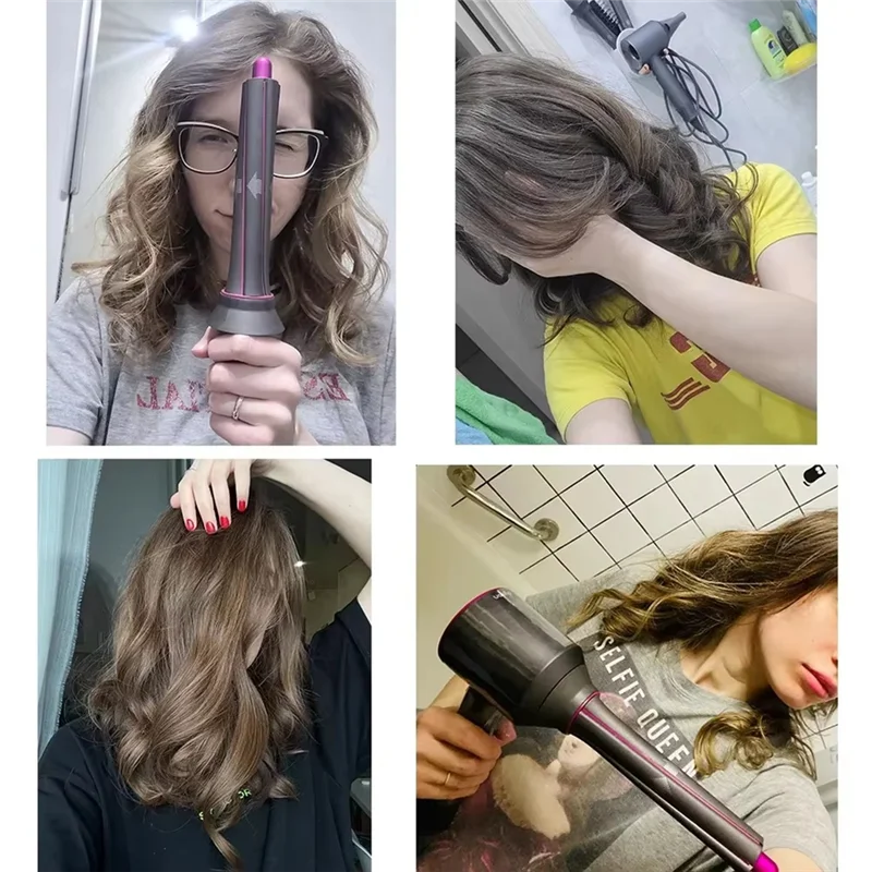 Curlingiron For Dysonairwrap Automatic Curlingiron Attachment Hair Dryer Adapter For Enhanced Styling-A70Z