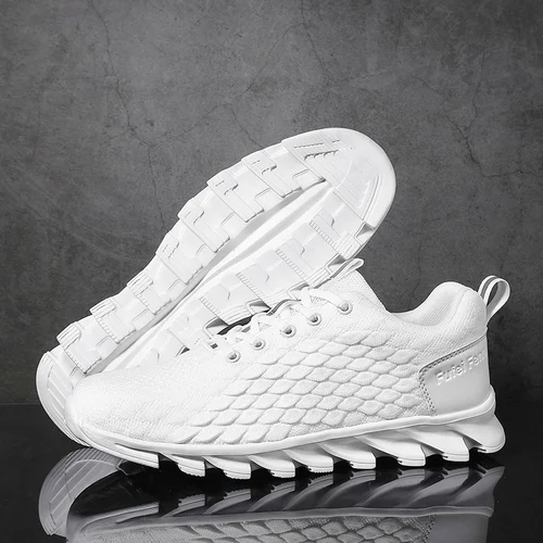 남성용 화이트 러닝화, 통기성 로우탑, 저렴한 스포츠 신발, 가벼운 마라톤 신발, 트레이너 사이즈 39-46  Best5