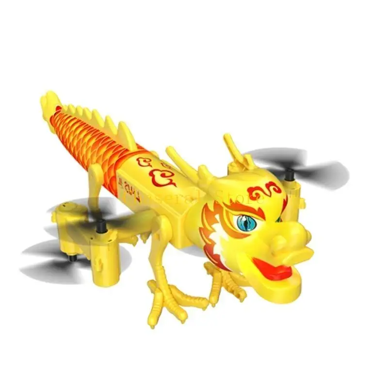 E7CE – avion Dragon télécommandé à 4 essieux, jouet facile à voler, jouet électronique pour enfant, quadrirotor télécommandé,