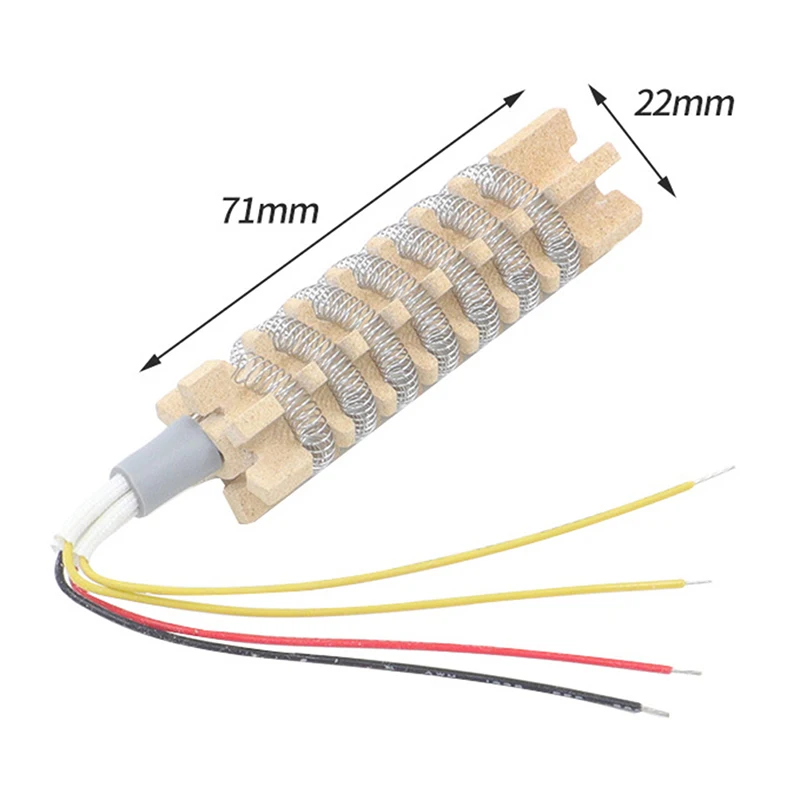 Riscaldatore ceramico del riscaldatore della stazione di saldatura dell\'elemento riscaldante dell\'aria calda 220V/110V per 8586 858 858D 8858 8586D