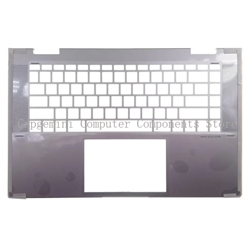 New for HP Envy x360 15z-fh 15t-fe TPN-C165 C166 c cover keyboard bezel Silver