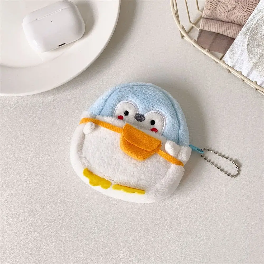 

Children's Christmas Gift Cartoon Penguin Women Girls Coin Purse Kawaii Cute Earphone Organizer Bag Lipstick Pouch