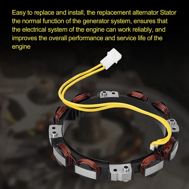 Super Sale 592830 Alternator Stator 10-16 Amp Voltage Regulator W/Spark Plug for Briggs & Stratton BS-592830 394890 393295 69645