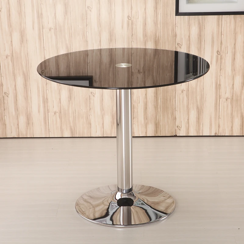 

Стеклянный компактный стол, минималистичный журнальный столик для столовой, гостиной, прозрачная мебель, журнальные столики для гостиной