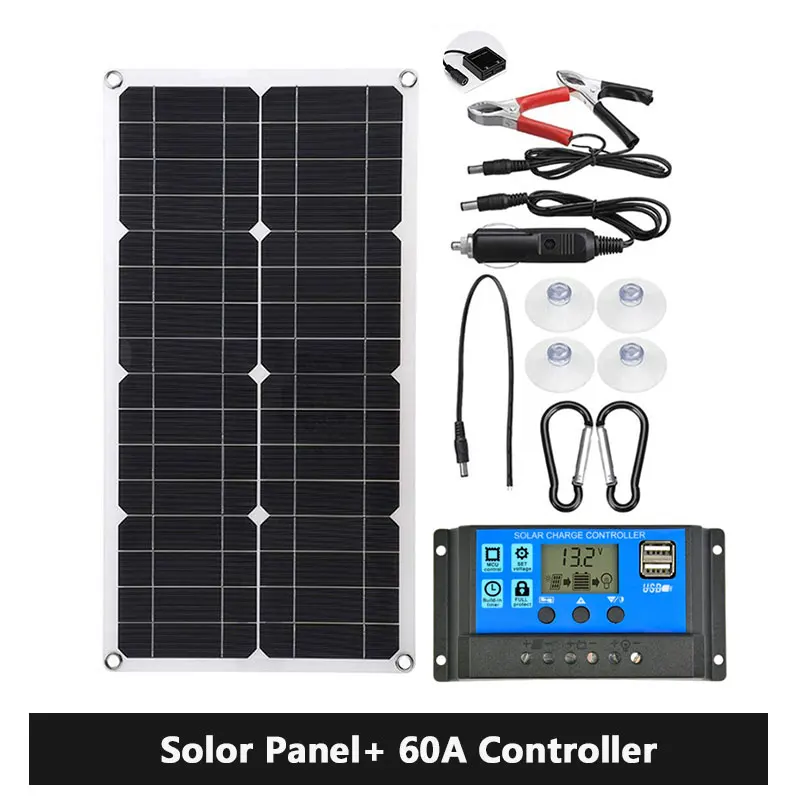 énergie Solaire Portable Ventouses Kit Panneau Solaire 600W - Silicium Monocristallin Avec Contrôleur 100A Kit Panneau Solaire 600W Monocristallin énergie Solaire Portable Ventouses Kit Panneau Solaire 600W - Silicium Monocristallin Avec Contrôleur 100A Kit Panneau Solaire 600W Monocristallin