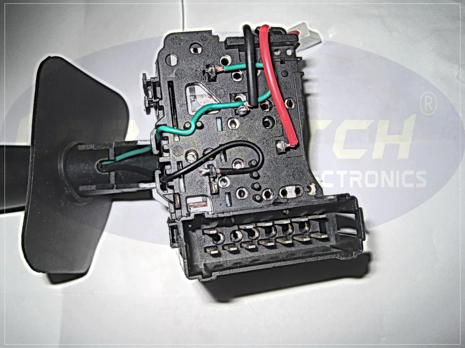 TURN SIGNAL SWITCH black lever, with rear fog lamp 251586 2554000QAK 2554000QAH 7701068768 5