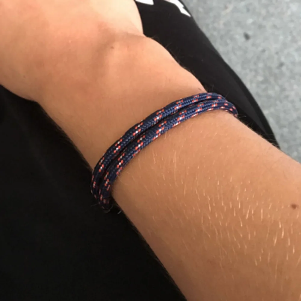 Kirykle Hot Sale Couple Bracelets Fashion Alloy Anchor Bracelets Bangles Braided Polyester Rope Bracelets For Women Men Gifts image 5