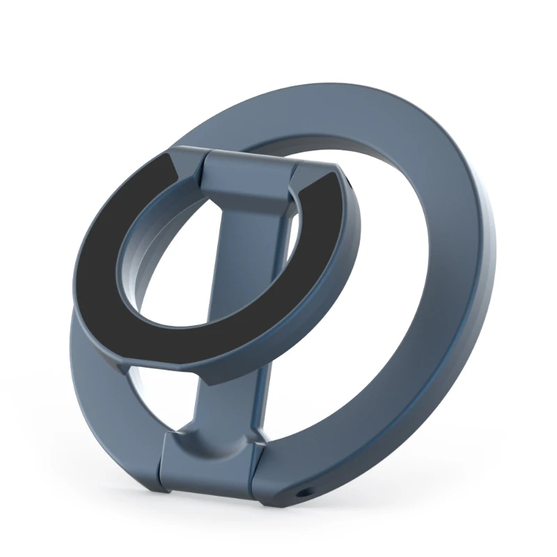 Suporte Magnético Dupla Face para Celular com Anel e Apoio para MagSafe, Compatível com iPhone 16 15 14, Huawei e Xiaomi