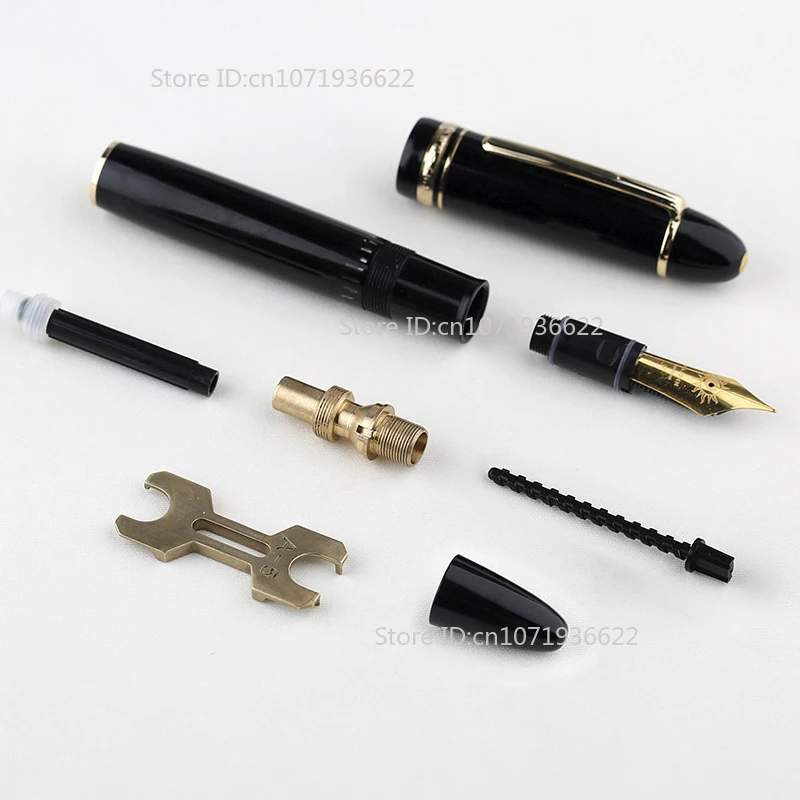 Wielofunkcyjny klucz MAJOHN z mosiądzu do naprawy i czyszczenia tłoczka pióra NO.8 Nib, w tym do części mocującej tłoczek, model P141. — zdjęcie produktu 4
