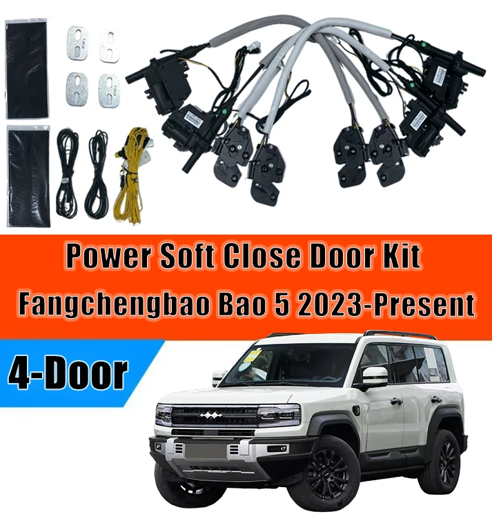 XCAR For Fangchengbao Bao 5 2023-Present, Automatic Door Closing System with Electric Soft Close and Suction Lock