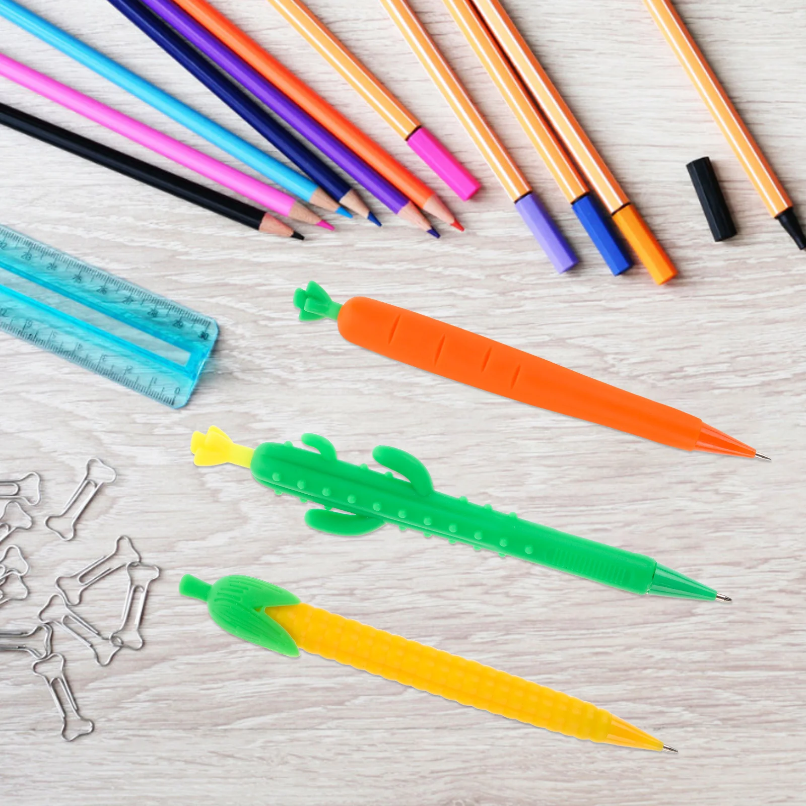 

12pcs Cartoon Mechanical Pencils Type School Supplies For Kids Students Drawing Writing Gift Pencil