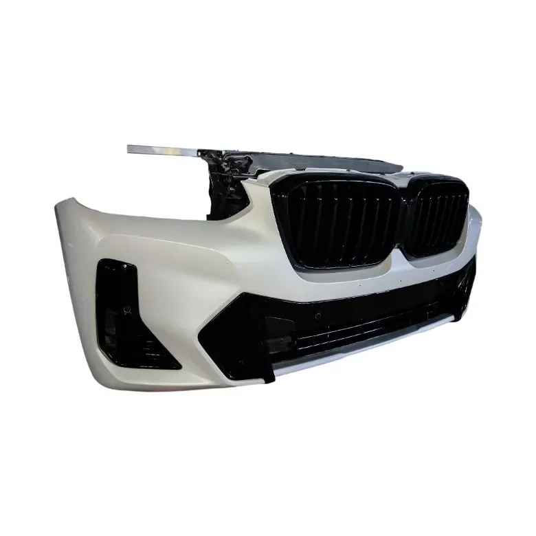 Original for X3 G08 2021 Front Bumper Assembly with Headlamps Grilles Fans M Sport Nosecu 2
