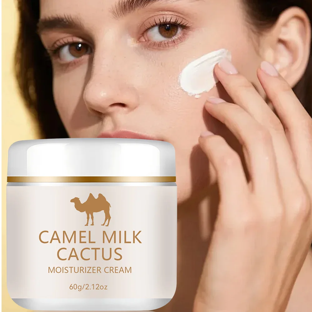 

【Camel Milk & Cactus】Увлажняющий крем — 72 часа увлажнения, осветляет кожу. Нежная формула для чувствительной кожи, универсальная бежевая.