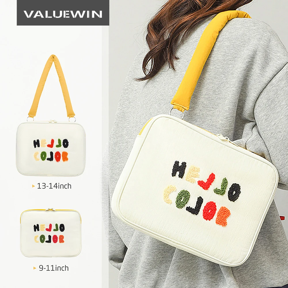

Cute Tablet Sleeve Bag For IPad Pro9.7 10.2 Air6 11 10.5 10.9 Laptop Sleeves 13.3 14 Inch For Macbook Samsung HP