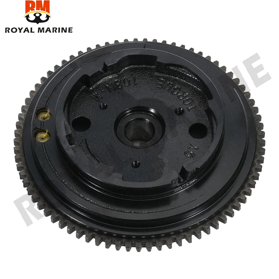 6AH-85550-10 Outboard Rotor Assy Electrical Fly Wheel For YAMAHA F15A Boat Motor 15HP 6AH-85550 6AH Seapro F20