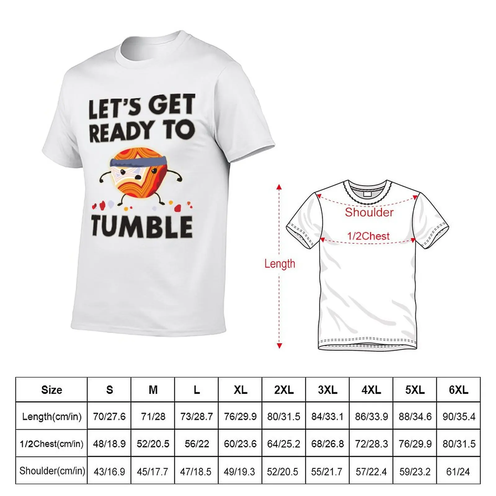 Let's Get Ready to Tumble T-Shirt t shirts cotton 100% anime tshirt T-Shirt