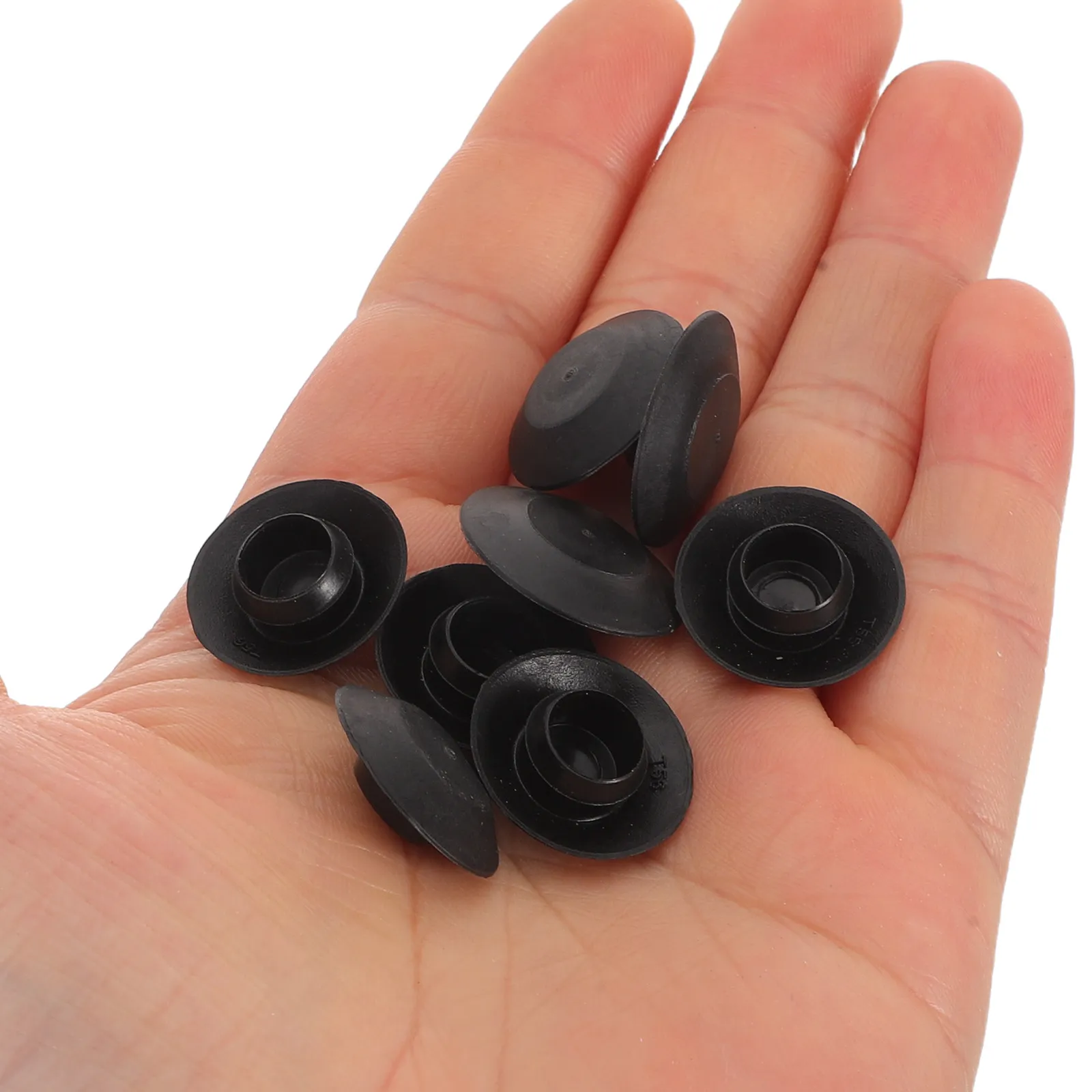 100Pcs Plastic Car Decoration Hole Plugs Universal Screw Hole Cover Auto Dustproof Fastener Caps