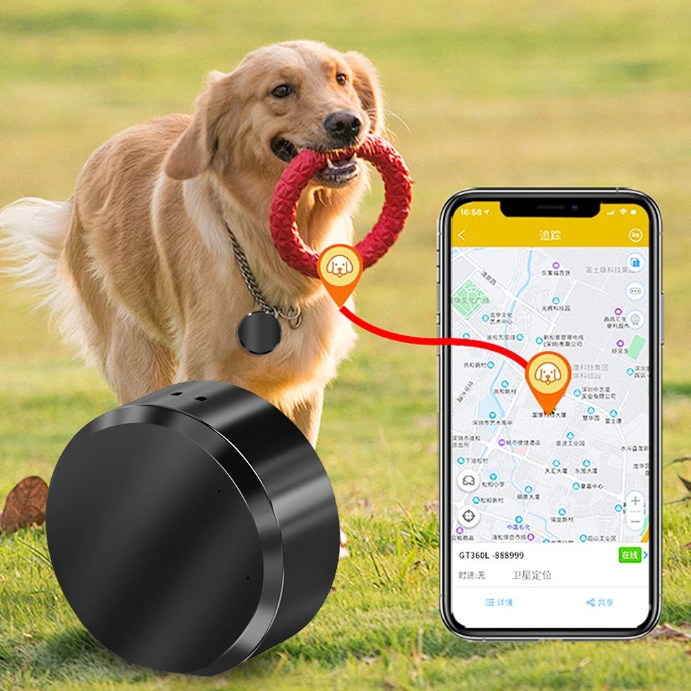 Mini GPS Tracker Magnetic Car Vehicle Tracking Device Pet Kids Wallet Positioning Tracker Car/Person/Pet Location Tracker