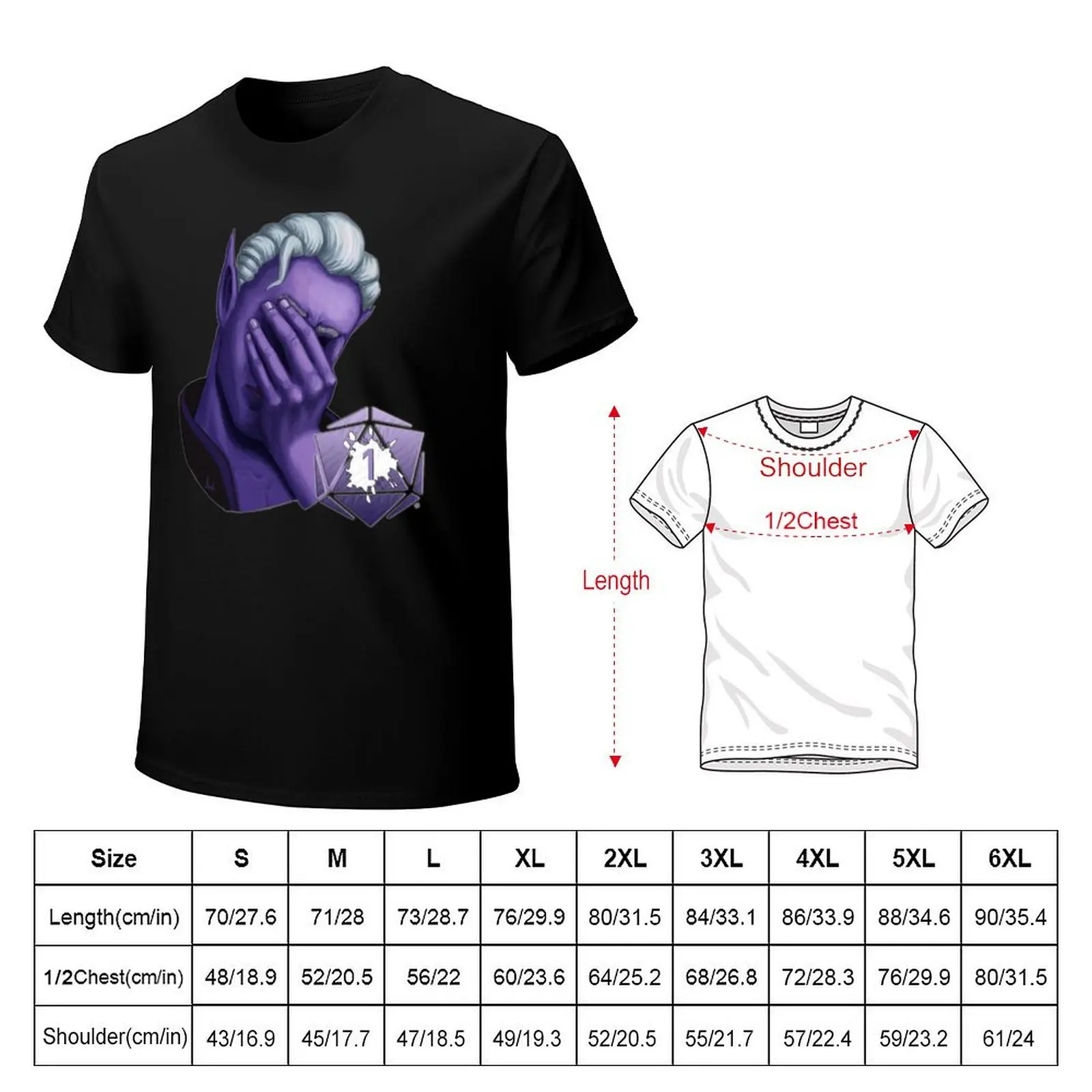 Critical Fail T-Shirt Lightweight Sport Basic T-Shirt
