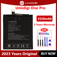 Original Battery for UMI UMIDIGI ONE PRO, 3550mAh Phone, High Quality Battery with Tools, New