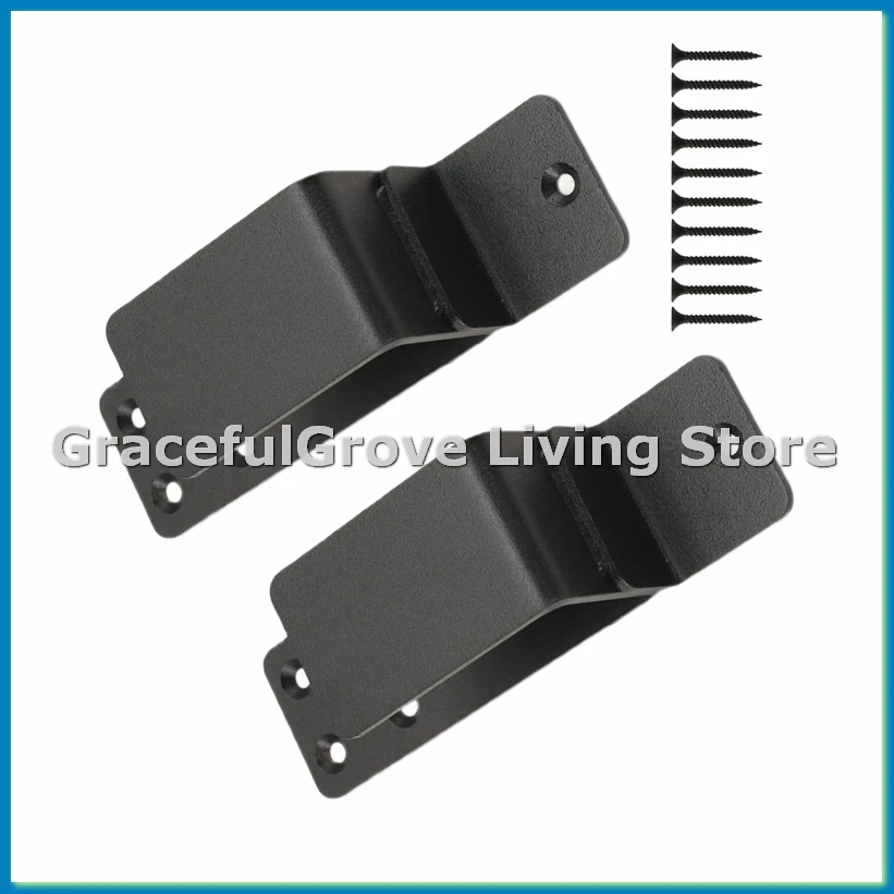 

Кронштейны для дверей, 2 шт., держатели для дверных планок, предотвращающие несанкционированный доступ, кронштейны для планок 2x4, ABLA