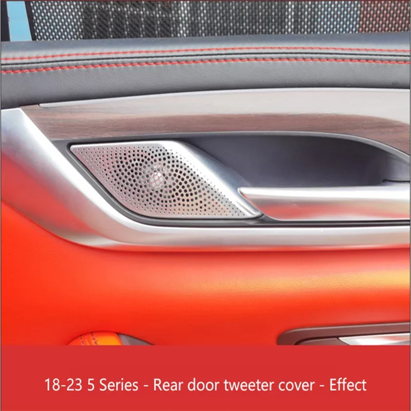 Neon Lamp For BMW 5 Series G30 G38 F18 F10 LED Luminous Tweeter Speaker Panel Synchronous Ambient Light Cover Door Decorative