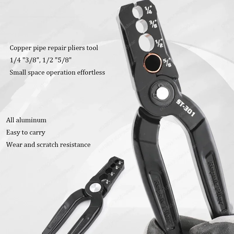 Copper Tube REpair Pliers Tube RePair Circle Pliers Tool repair Broken Pipe RepaiR Right Round Pliers Tool