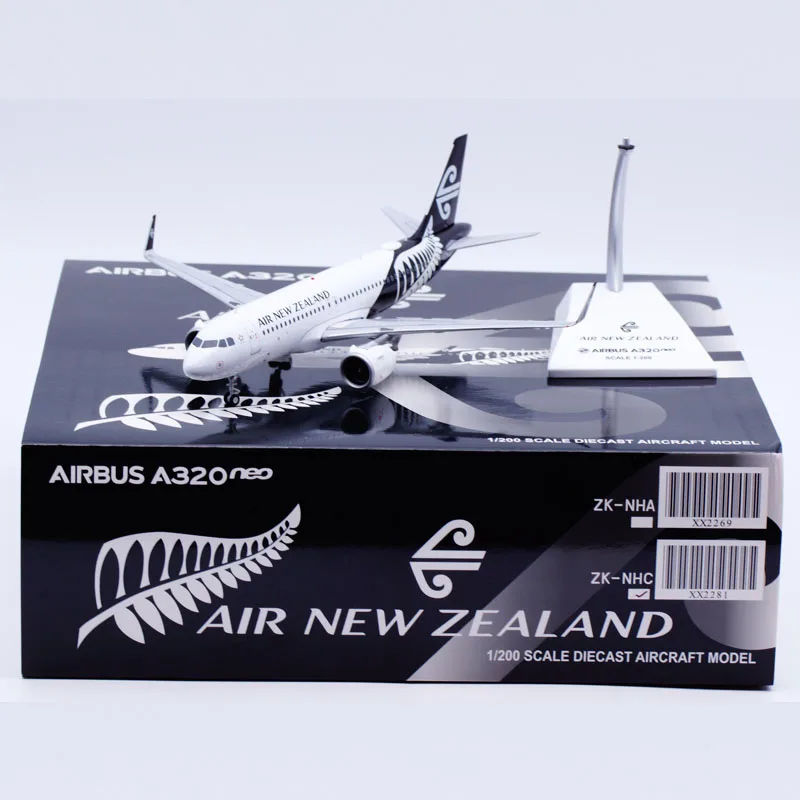 

XX2281 Alloy Collectible Plane Gift JC Wings 1:200 Air New Zealand "StarAlliance" Airbus A320NEO Diecast Aircraft Model ZK-NHC