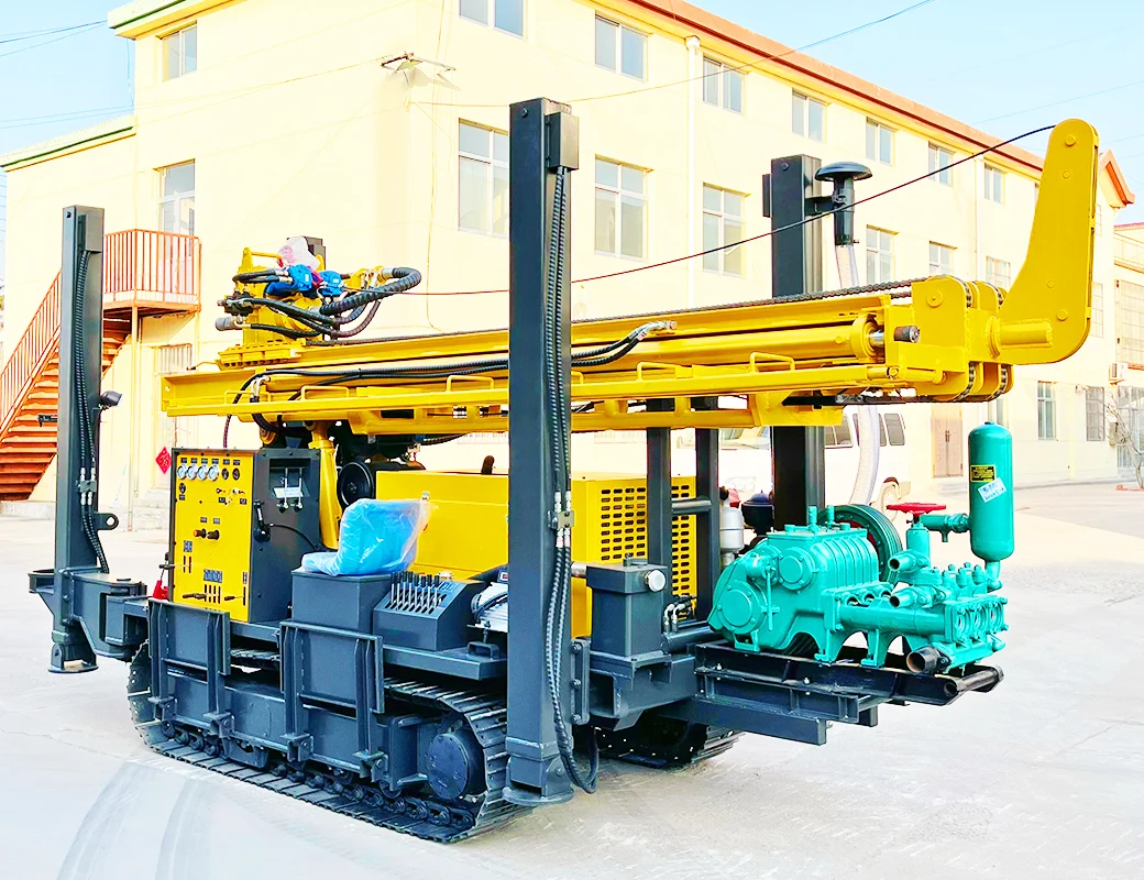Customized 450m 500m Depth Borehole Drilling Rig Water Well Drilling Rig for Sale in Chile