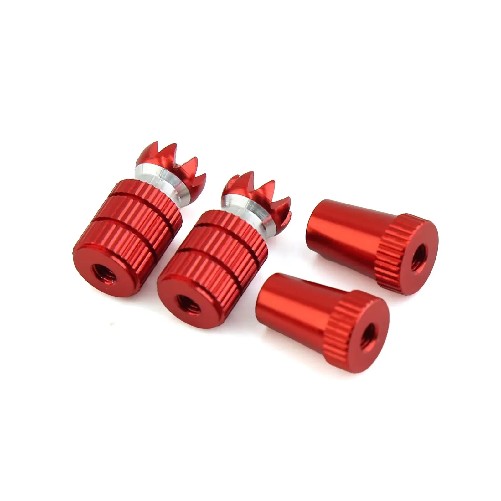 3D M3 3mm CNC Aluminum Gimbal Stick Ends Transmitter Stick Anti-slipping Cap for FrSky Taranis Q X7 and X9D Plus，2pcs