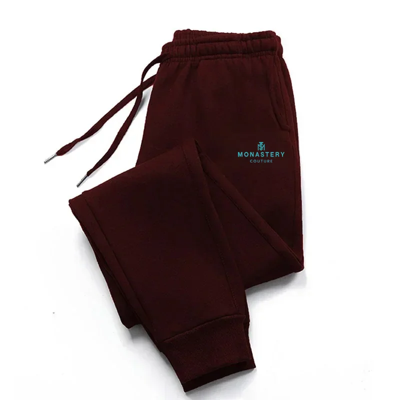 Outono inverno masculino quatro temporada casual esportes jogging calças de moda urbana alta qualidade impresso casa ao ar livre sweatpants