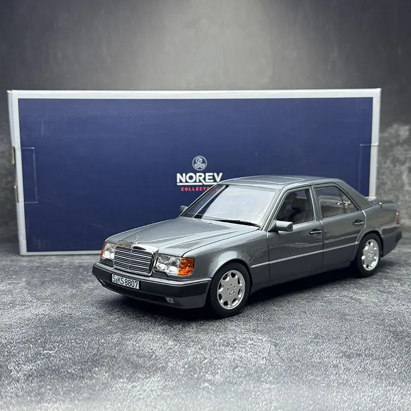 NOREV 1/18 Mercedes-Benz 500E E-Class 1990 W124 Tiger Head Ben Alloy Car Model Collection Gift