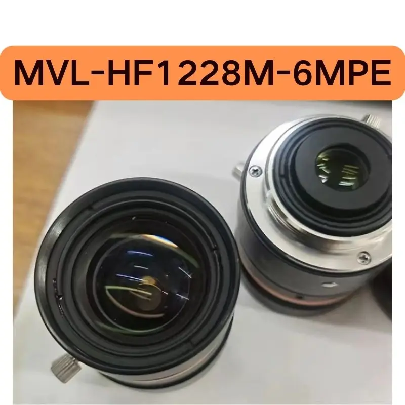 New MVL-HF1228M-6MPE industrial camera lens in stock for quick delivery