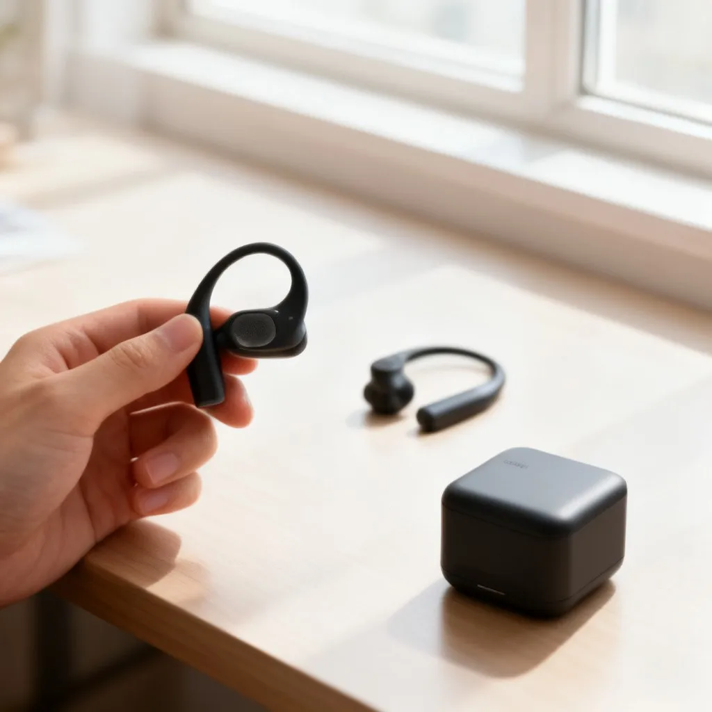 JBL Sense Lite Sound Circle Comfort Edition Open Wireless Bluetooth Over-Ear Headphones for Sports & Running
