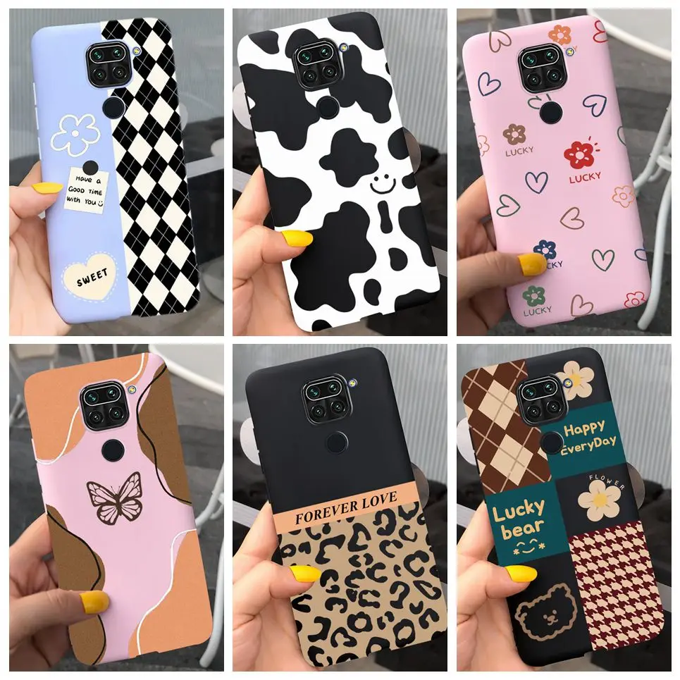 For Cover Redmi Note 9 Pro Note9 9S Phone Casing Shockproof Protection Candy Bumper On Fundas Xiaomi Redmi Note 9 9Pro Soft Etui