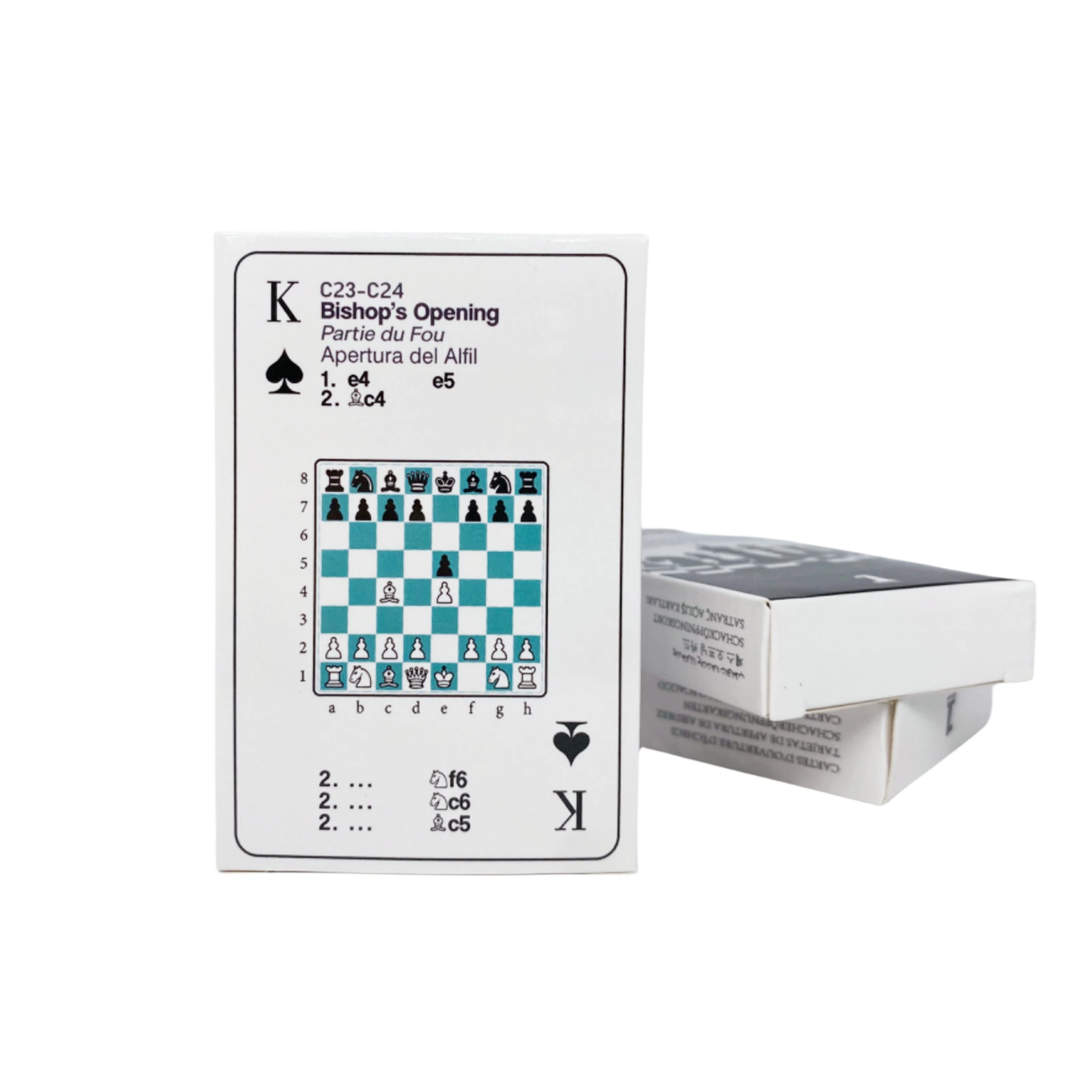 Benoni Chess Opening Cards - Best gift for chess lovers to study chess strategy, tactics, opening moves - ajedrez